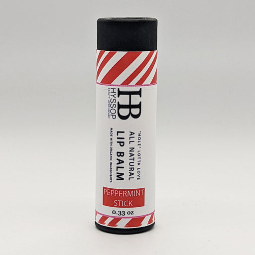 Hyssop Beauty Apothecary L.L.C. Whole Lotta Love Lip Balm - Peppermint Stick Lip Balms Gray