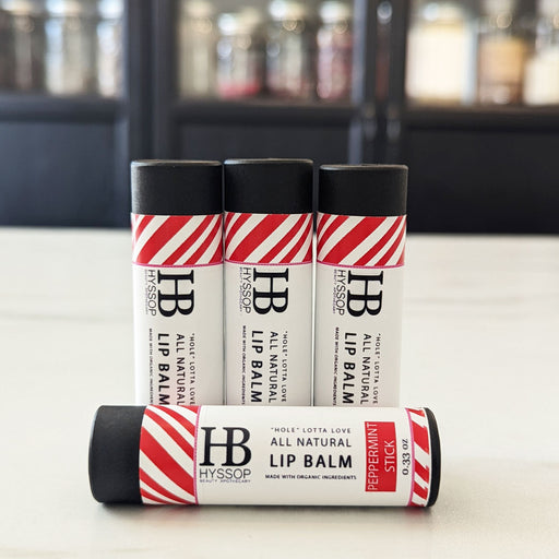 Hyssop Beauty Apothecary L.L.C. Whole Lotta Love Lip Balm - Peppermint Stick Lip Balms Dark Slate Gray