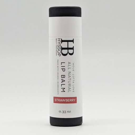 Hyssop Beauty Apothecary L.L.C. Whole Lotta Love Lip Balm - Strawberry Lip Balms Light Gray