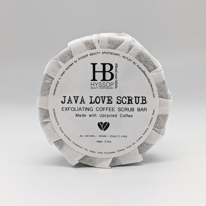 Hyssop Beauty Apothecary L.L.C. Java Love Scrub Body Scrub Light Gray
