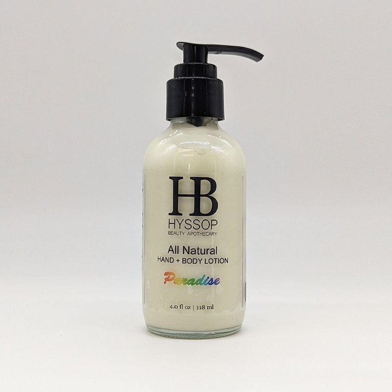 Hyssop Beauty Apothecary L.L.C. Paradise Hand + Body Lotion Lotion & Moisturizer Light Gray