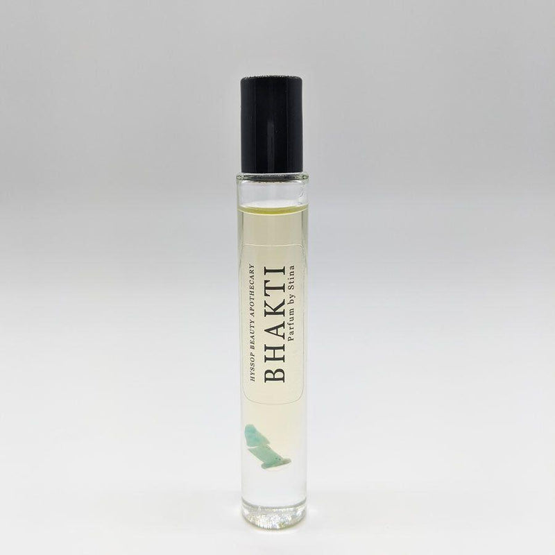 Hyssop Beauty Apothecary L.L.C. Parfum - BHAKTI by Stina 10mL Rollerball Perfume & Cologne Light Gray