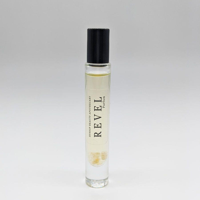 Hyssop Beauty Apothecary L.L.C. Parfum - REVEL 10mL Rollerball Perfume & Cologne Light Gray