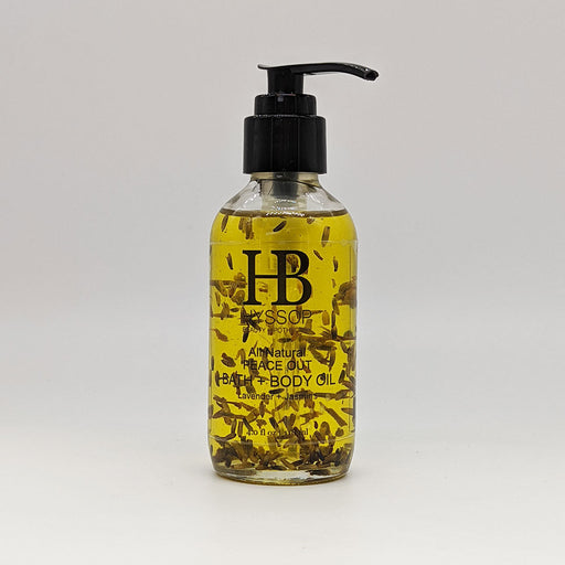 Hyssop Beauty Apothecary L.L.C. Peace Out Bath + Body Oil Body Oil Light Gray