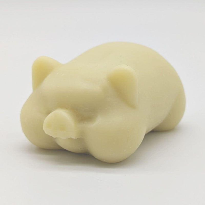 Hyssop Beauty Apothecary L.L.C. Piggy Soap for Kids Bar Soap Dark Khaki