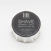 Hyssop Beauty Apothecary L.L.C. Moisturizing Shave Bar (Cedarwood + Vanilla) Shaving Cream Dark Slate Gray