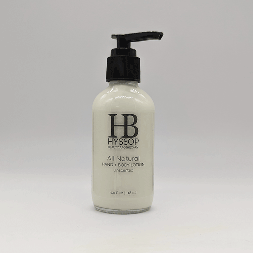 Hyssop Beauty Apothecary L.L.C. Unscented Hand + Body Lotion Lotion & Moisturizer Gray