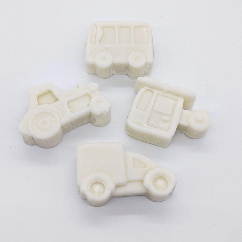 Hyssop Beauty Apothecary L.L.C. Vroom! Vroom! Vehicle Soap for Kids Bar Soap Light Gray