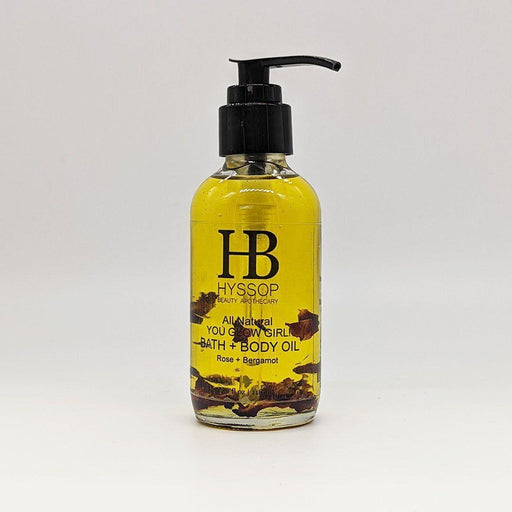 Hyssop Beauty Apothecary L.L.C. You Glow Girl! Bath + Body Oil Body Oil Light Gray