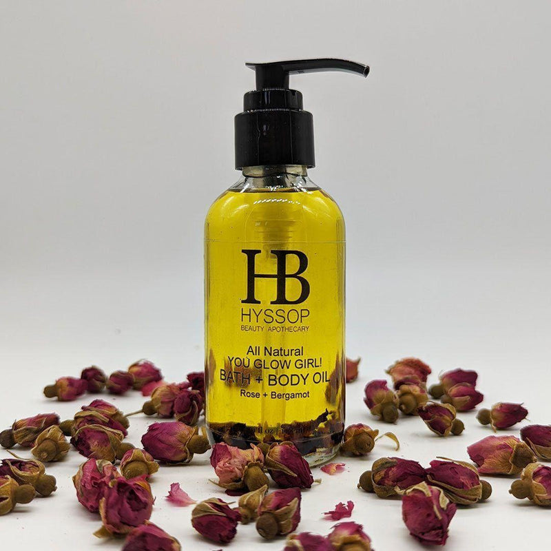 Hyssop Beauty Apothecary L.L.C. You Glow Girl! Bath + Body Oil Body Oil Gray