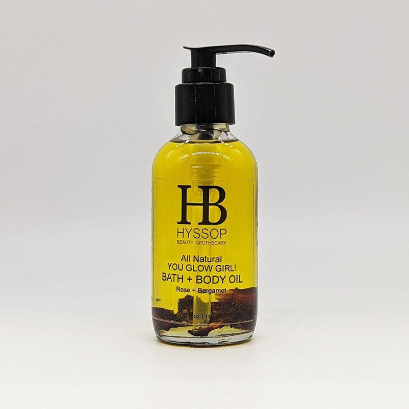Hyssop Beauty Apothecary L.L.C. You Glow Girl! Bath + Body Oil Body Oil Light Gray