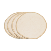 Slow North Set of 4 Reusable Facial Cloths Skin Care Bisque