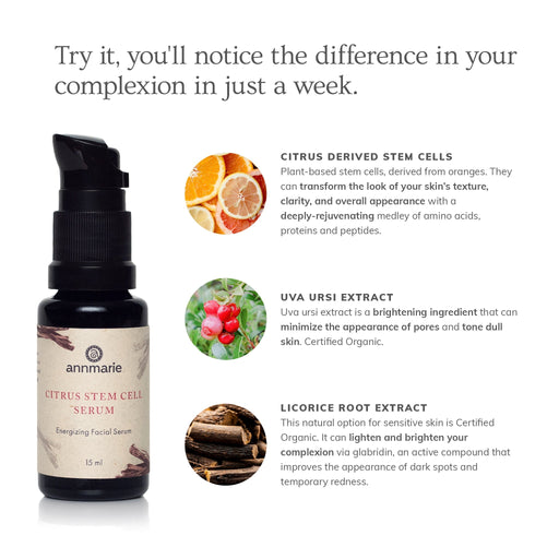 Annmarie Skin Care Citrus Stem Cell Serum (15ml)- Collective HIDDEN White Smoke