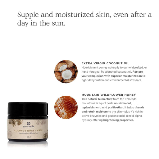 Annmarie Skin Care Coconut Honey Mask (50ml)- Collective HIDDEN White Smoke