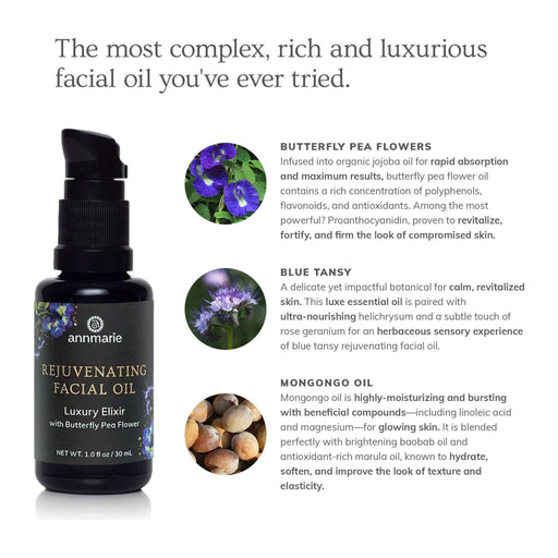 Annmarie Skin Care Rejuvenating Facial Oil (30ml)- Collective HIDDEN White Smoke