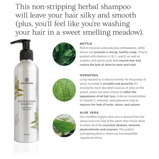 Annmarie Skin Care Sweet Sunrise Shampoo (240ml)- Collective HIDDEN White Smoke