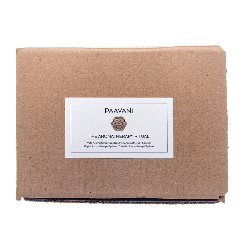 Paavani Ayurveda The Aromatherapy Ritual Kit | Ayurvedic Spritzers for Mood & Dosha Balance variable Dim Gray 2 fl oz.,4 fl oz.