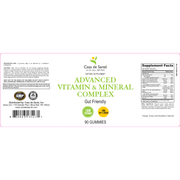 casa de sante Vitamin & Mineral Gummies | Low FODMAP & GLP-1 Daily Essential Nutrition Digestive Support Supplements White Smoke