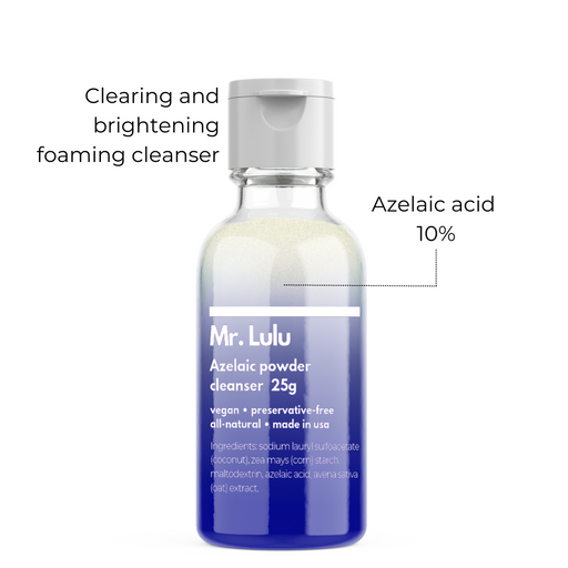 Mr. Lulu Skincare Azelaic Powder Cleanser White Smoke SINGLE