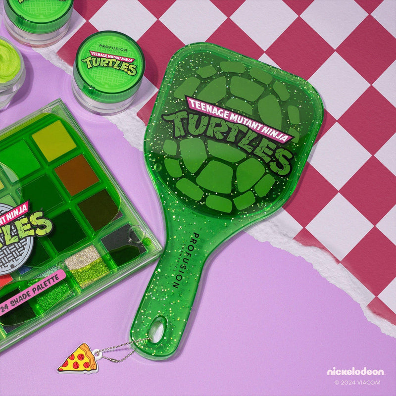 Profusion Cosmetics TMNT | Handheld Mirror Face Forest Green