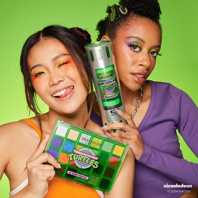 Profusion Cosmetics TMNT |  24 Shade Palette Eyes Dark Khaki