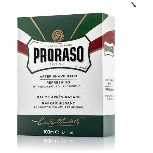 Proraso Proraso Aftershave Balm Menthol & Eucalyptus 3.4 Oz Aftershave Balm Light Gray