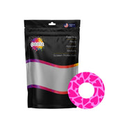 Peelz Puffy Hearts Patch  Tape Designed for the FreeStyle Libre 2 Patch Medical Tape White Smoke 12-Pack Libre 2 (Set of 12 Patches)