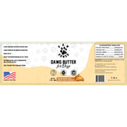 Paw Power Nutrition Dawg Butter Pum'kin Puppers Flavor White Smoke