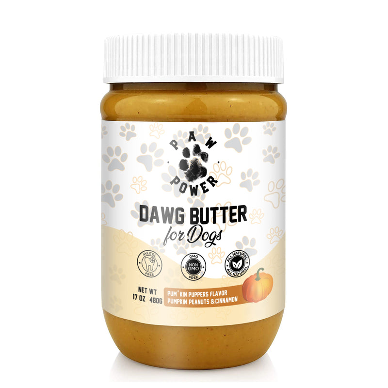 Paw Power Nutrition Dawg Butter Pum'kin Puppers Flavor White Smoke