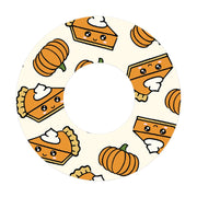 Peelz Pumpkin Pie Patch  Adhesive for Freestyle Libre Sensor Patch Medical Tape White Smoke 1-Pack Libre