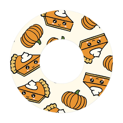 Peelz Pumpkin Pie Patch  Adhesive for Freestyle Libre Sensor Patch Medical Tape White Smoke 1-Pack Libre