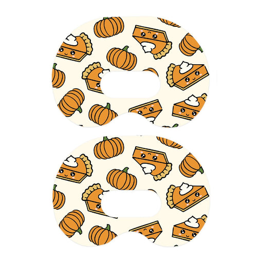 Peelz Pumpkin Pie Medtronic Guardian Connect Patch Tape - Pump Peelz Patch Medical Tape White Smoke 1-Pack Medtronic CGM Tape