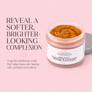Glimmer Goddess® Organic Skin Care Organic Pumpkin Flaxseed Enzyme Face Mask – Brightening & Tightening Mask for Glowing Skin Masks & Peels Misty Rose 2 oz.