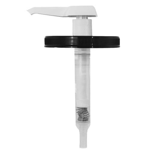 Rustic Strength 1 Gallon Wide Mouth Jar Measuring Pump Accessory White Smoke