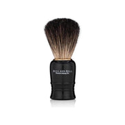 Murphy and McNeil Pure Badger Shaving Brush (White or Black) - by Bull and Bell Premium Supply Co. Shaving Brush Dark Slate Gray Black