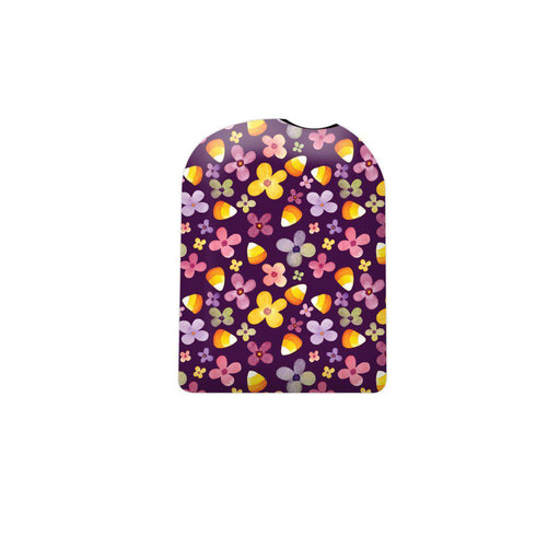 Peelz Purple Floral Pod Sticker – Pump Peelz Peelz/Stickers White Smoke