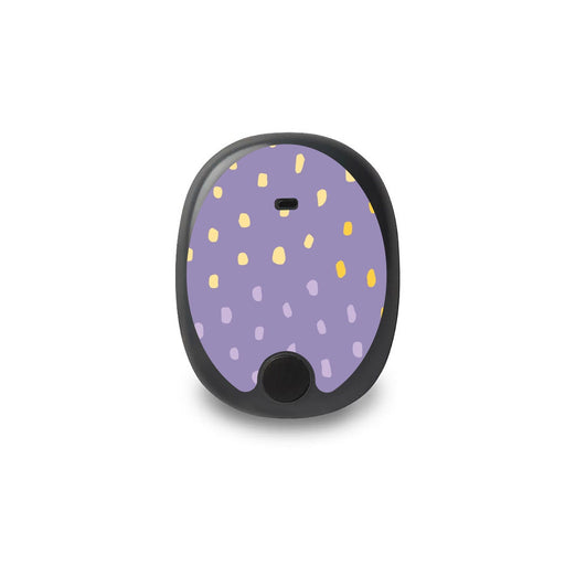 Peelz Purple Pastel Eversense Smart Transmitter Peelz/Stickers Dark Gray