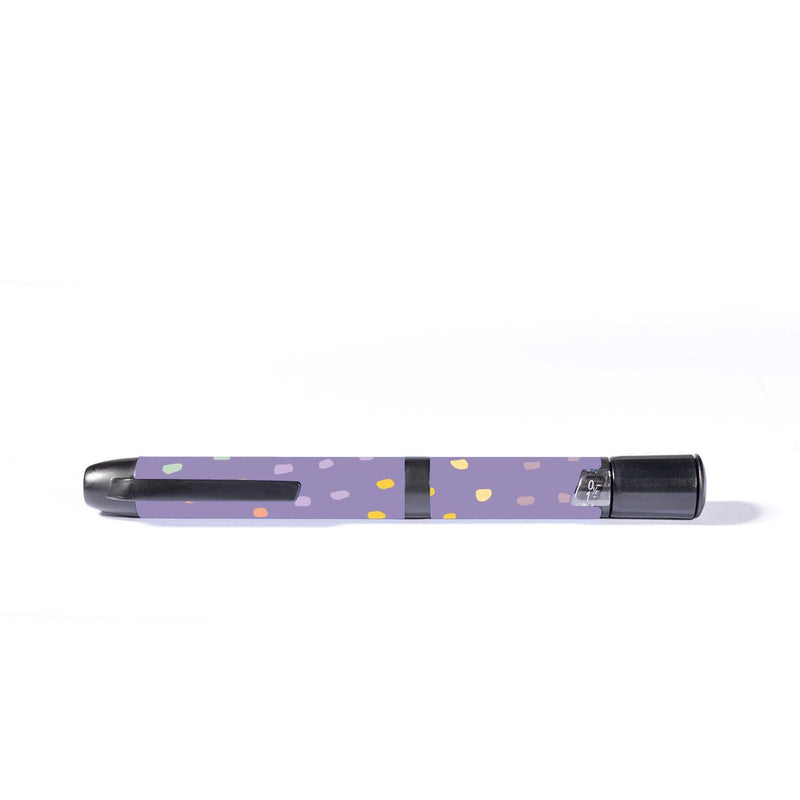 Peelz Purple Pastel InPen - Smart Insulin Pen Peelz/Stickers Light Slate Gray