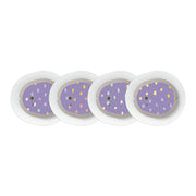 Peelz Purple Pastel for the DEXCOM G7 and Stelo Transmitter Peelz/Stickers White Smoke 4-pack (Set of 4 Stickers)