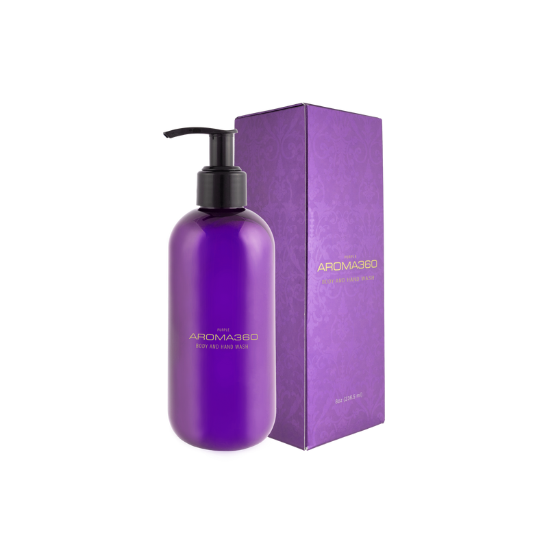 Aroma360 Purple Body & Hand Wash Body and Hand Wash Slate Gray 8oz
