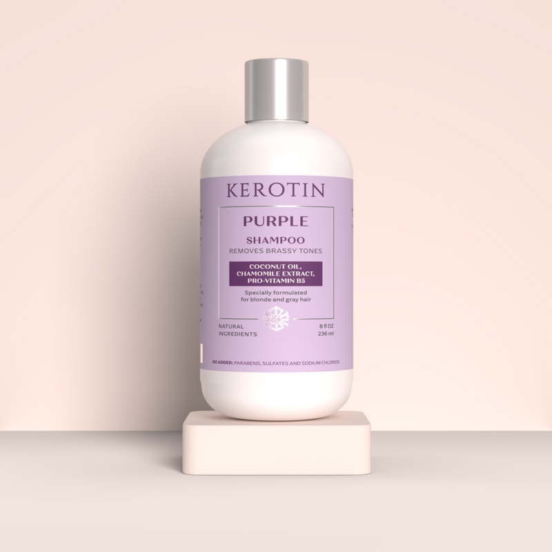 Kerotin Purple Shampoo Antique White