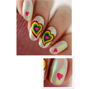 UberChic Beauty Queen of Hearts Stamping Plate Dim Gray
