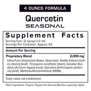 Results RNA Quercetin Seasonal Extra Strength Black 2 oz (30 Day Supply),4 oz (60 Day Supply)