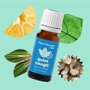 Plant Therapy Quiet Cough® Essential Oil Blend Essential Oil Powder Blue 10 mL,30 mL