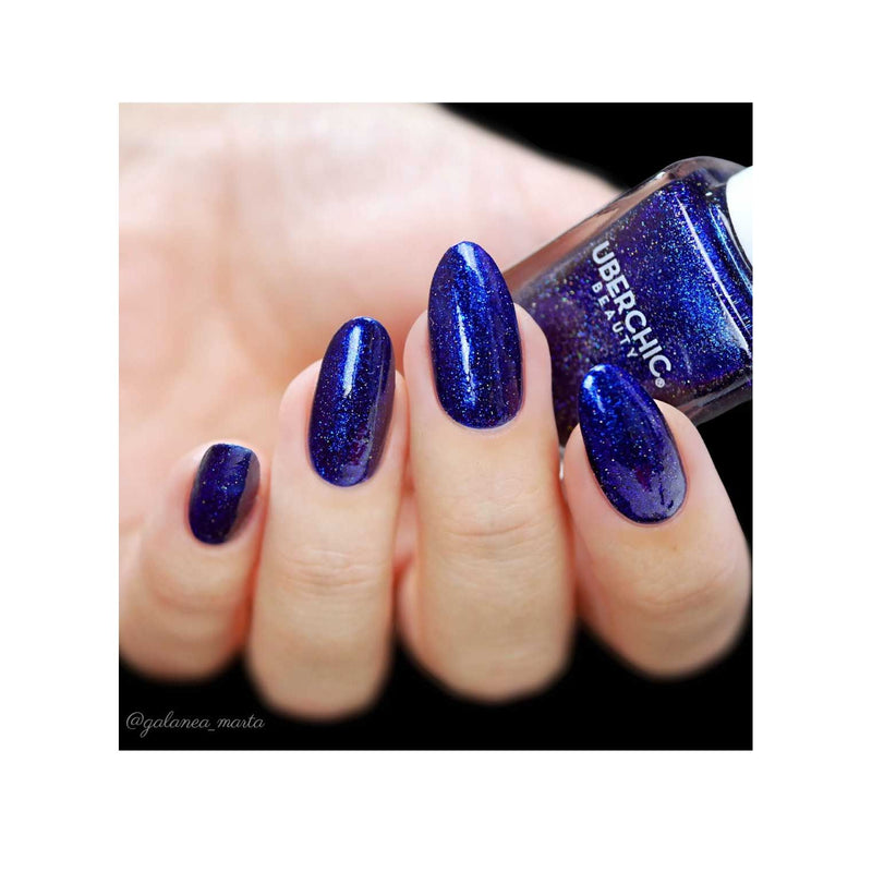 UberChic Beauty Quit Yo Witchin - Holographic Polish Regular Polish Gray