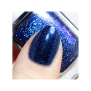 UberChic Beauty Quit Yo Witchin - Holographic Polish Regular Polish Light Gray