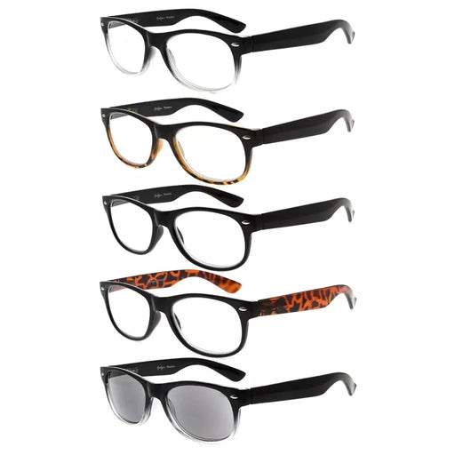 eyekeeper.com 5 Pack Classic 80's Reading Glasses Include Sunglasses R011 Eyeglasses White Smoke 5 Pairs Mix / +0.50,5 Pairs Mix / +0.75,5 Pairs Mix / +1.00,5 Pairs Mix / +1.25,5 Pairs Mix / +1.50,5 Pairs Mix / +1.75,5 Pairs Mix / +2.00,5 Pairs Mix / +2.25,5 Pairs Mix / +2.50,5 Pairs Mix / +2.75,5 Pairs Mix / +3.00,5 Pairs Mix / +3.50,5 Pairs Mix / +