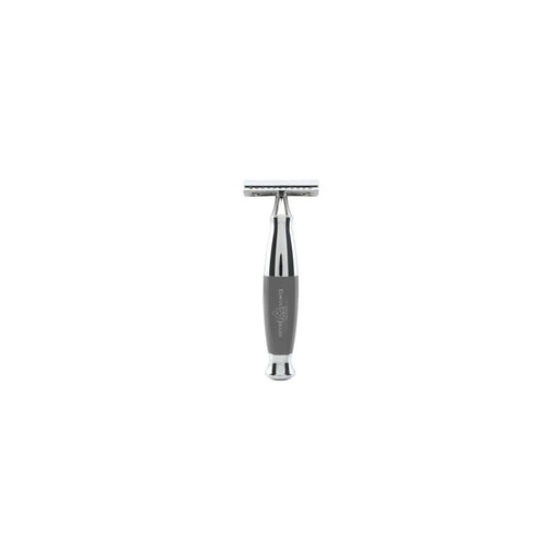 Edwin Jagger Edwin Jagger Grey & Chrome DE Safety Razor R355CRSR Safety Razor White Smoke