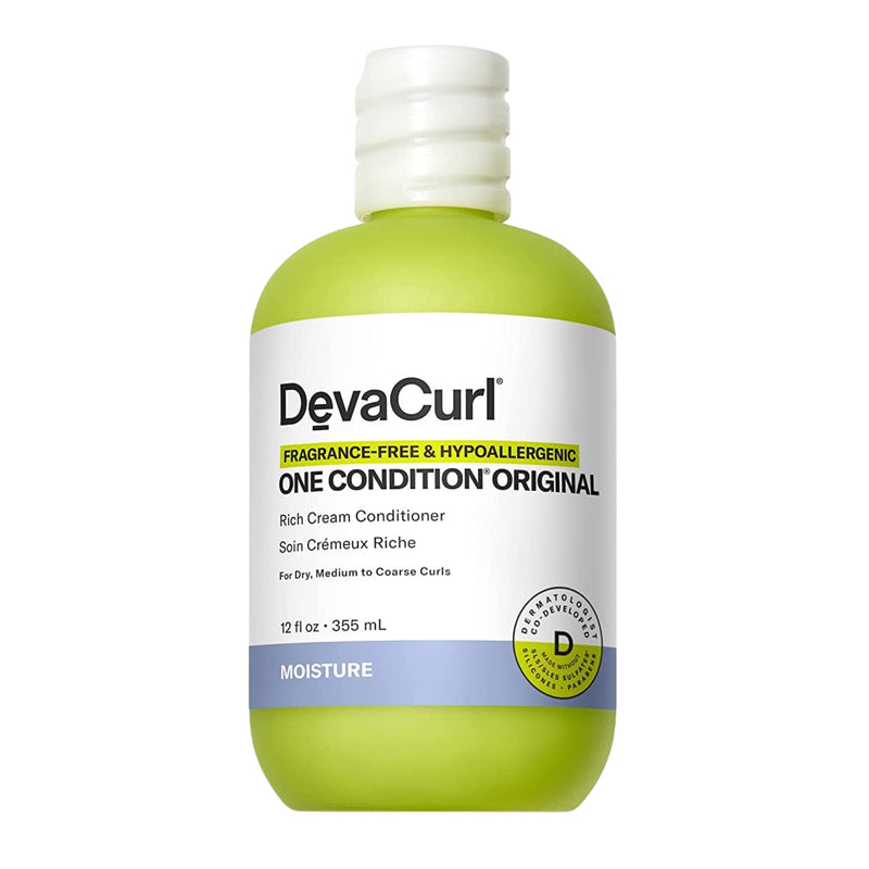 Devacurl DevaCurl Fragance Free & Hipoallergenic One Condition Original 12 oz Conditioners White Smoke