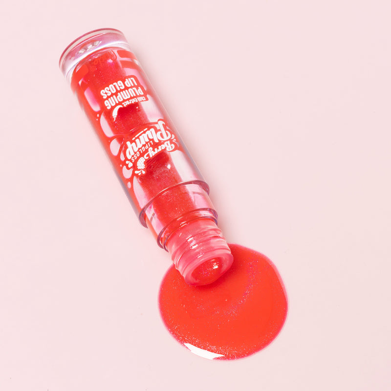 Rude Cosmetics Berry Plump Plumping Lip Gloss Lip Gloss Misty Rose Crystal Clear,Pearl,Pink Sugar,Cotton Candy,Fairy,Bare,Strawberry Kiss,Cherry Bomb